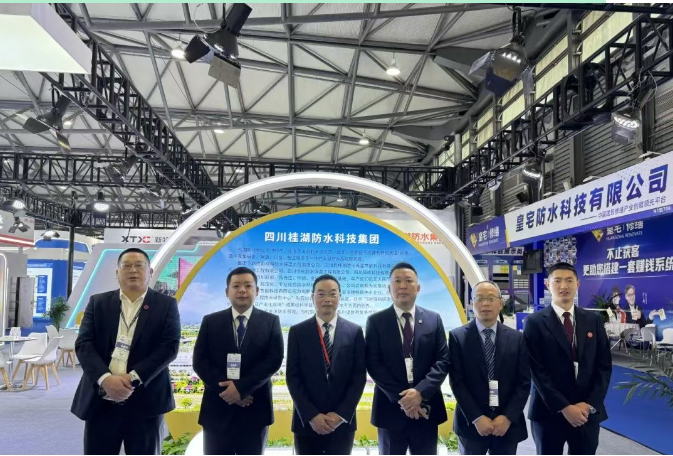 重磅亮(liàng)相,實力加冕!桂湖防(fáng)水核科技產品閃耀2025中國防水展!
